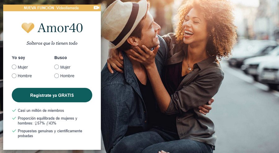 Descubre Amor40: la plataforma ideal para mayores de 40 años que buscan amor y conexión en línea, con seguridad, compatibilidad y consejos personalizados.